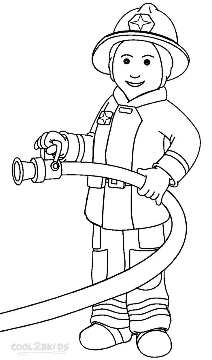 Firefighter Black And White Firefighter Clipart Black And White Clipartfest WikiClipArt
