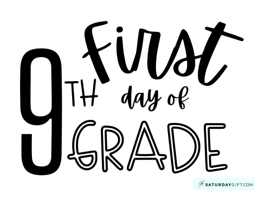 First Day Of School Sign Printable Cute Free Printable Designs