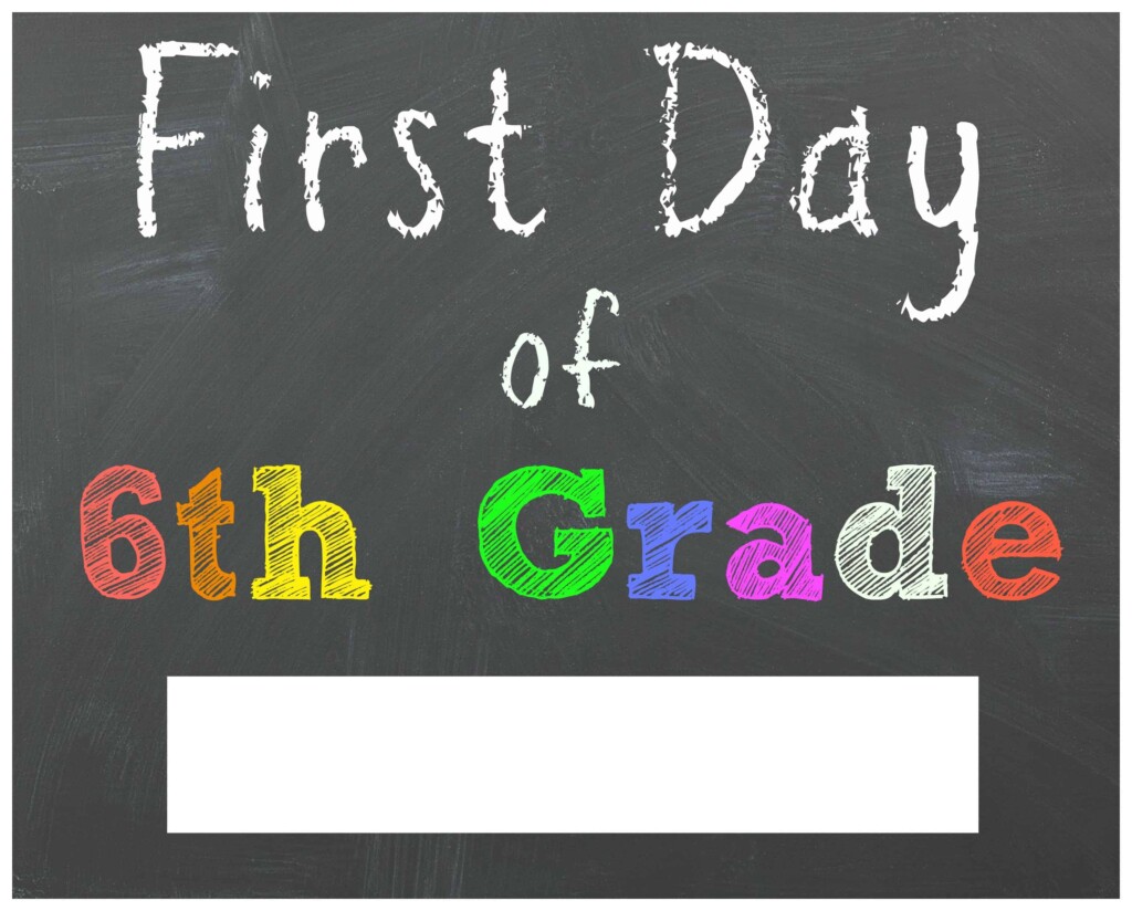 FREE Back To School Printable Chalkboard Signs For First Day Of School Mama Cheaps 