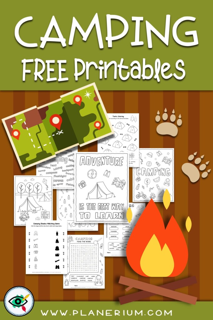 Free Camping Kids Printables