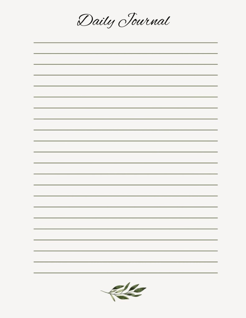 Free Editable And Printable Journal Templates Canva