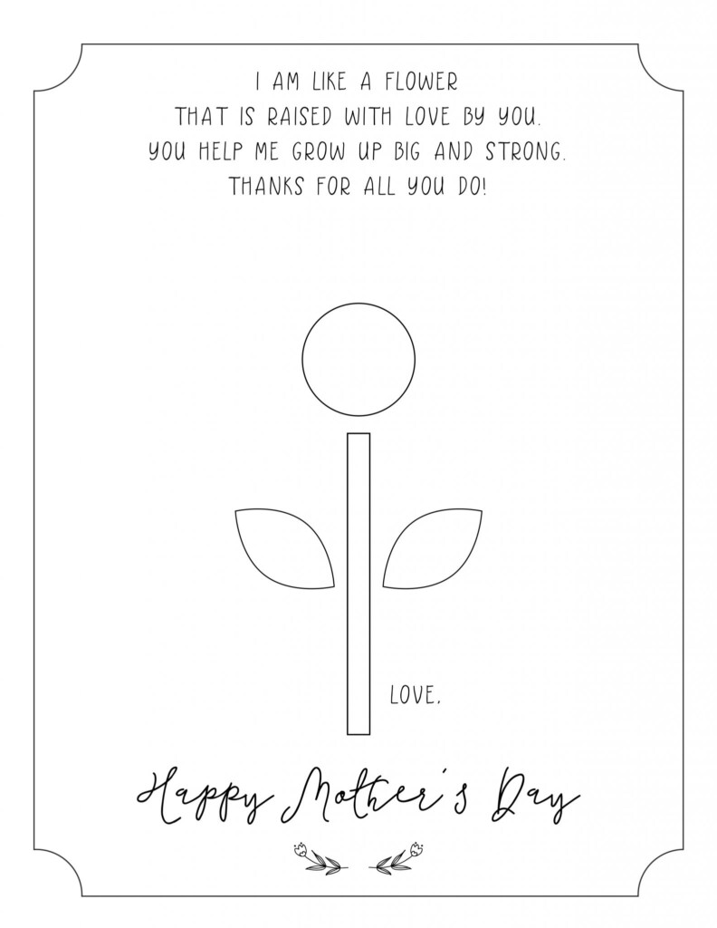 Free Mothers Day Printables Printable Party Favors