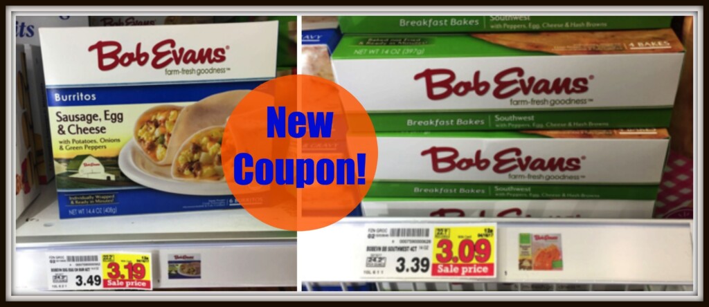 GRAB THIS NEW Bob Evans Frozen Coupon GREAT Breakfast Deals At Kroger Kroger Krazy