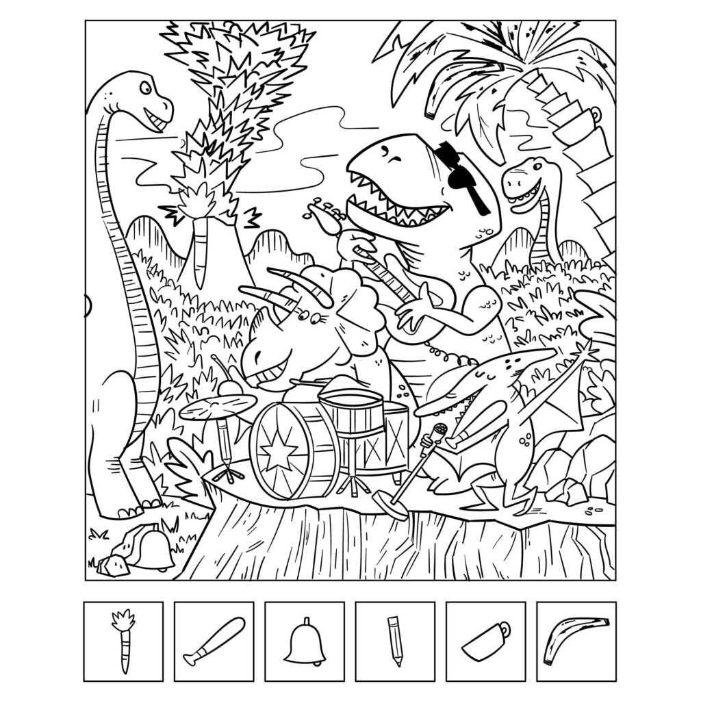 Hidden Object 20 Free PDF Printables Printablee