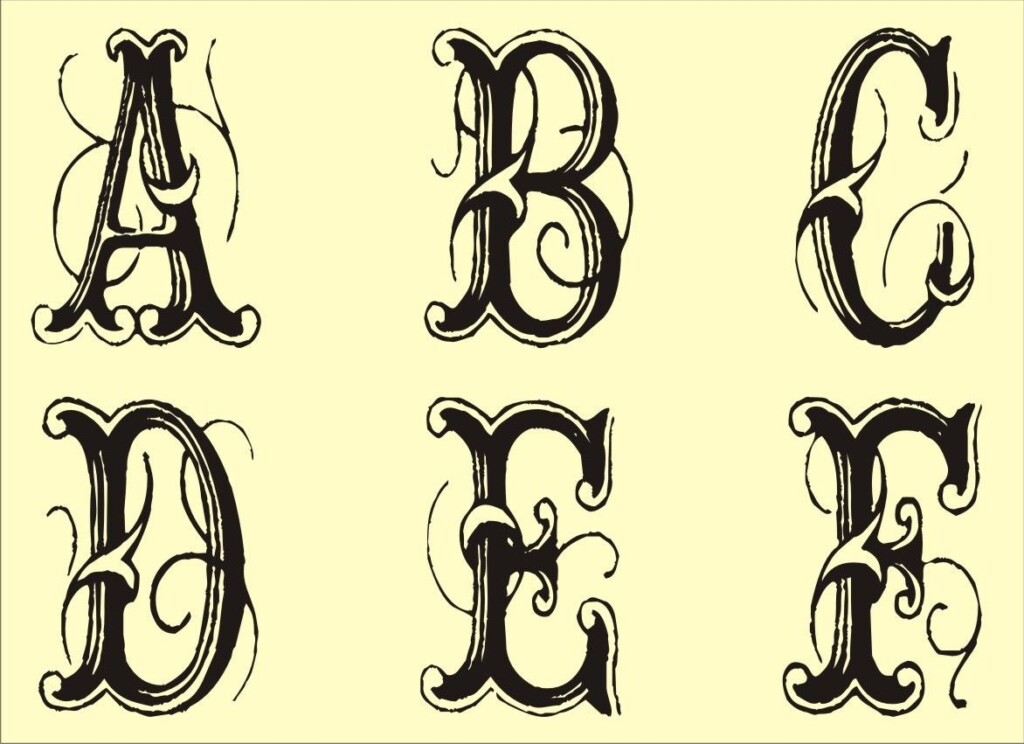 Letter Stencils Discover 8 Stencils Ideas Lettering Alphabet Letter Stencils Printables And More