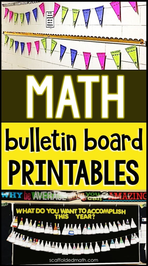 Math Bulletin Board Ideas