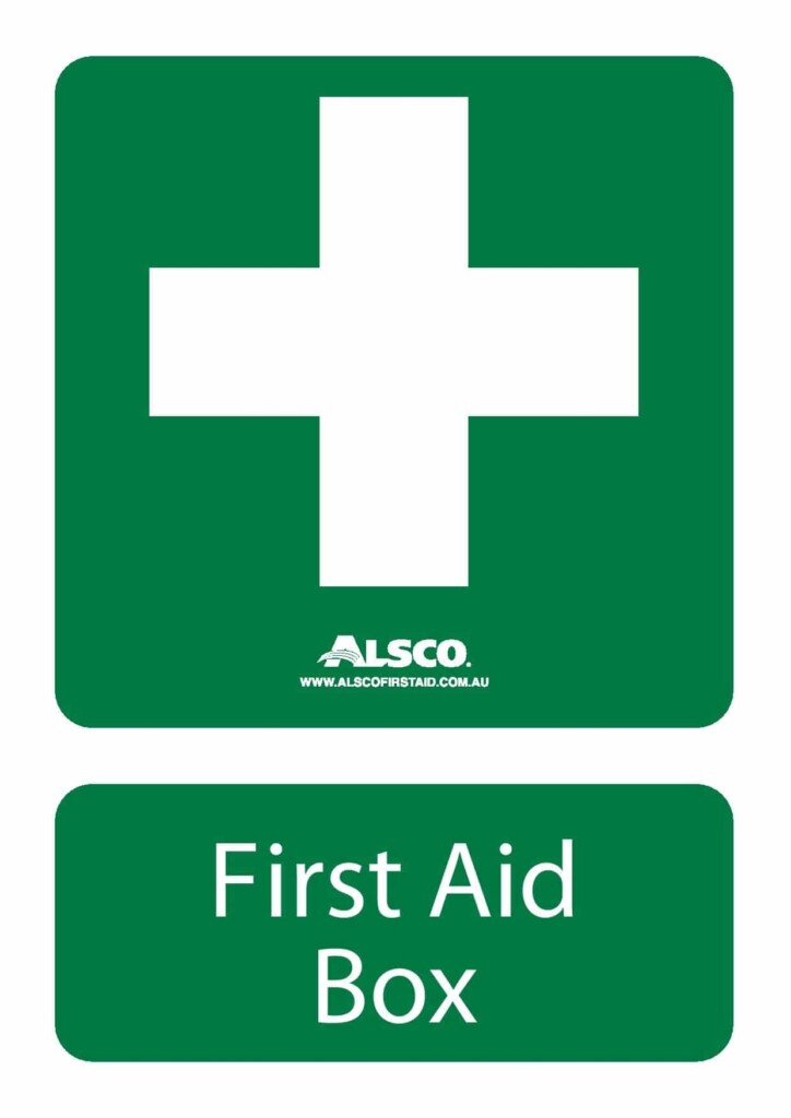 Multiple First Aid Signs Free Poster Download Alsco First Aid