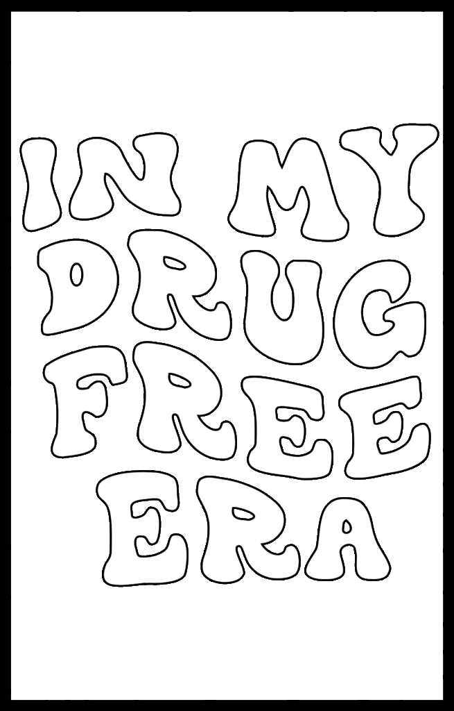 Red Ribbon Week Awareness Large Collborative Poster In My Drug Free Era October Made By Teachers