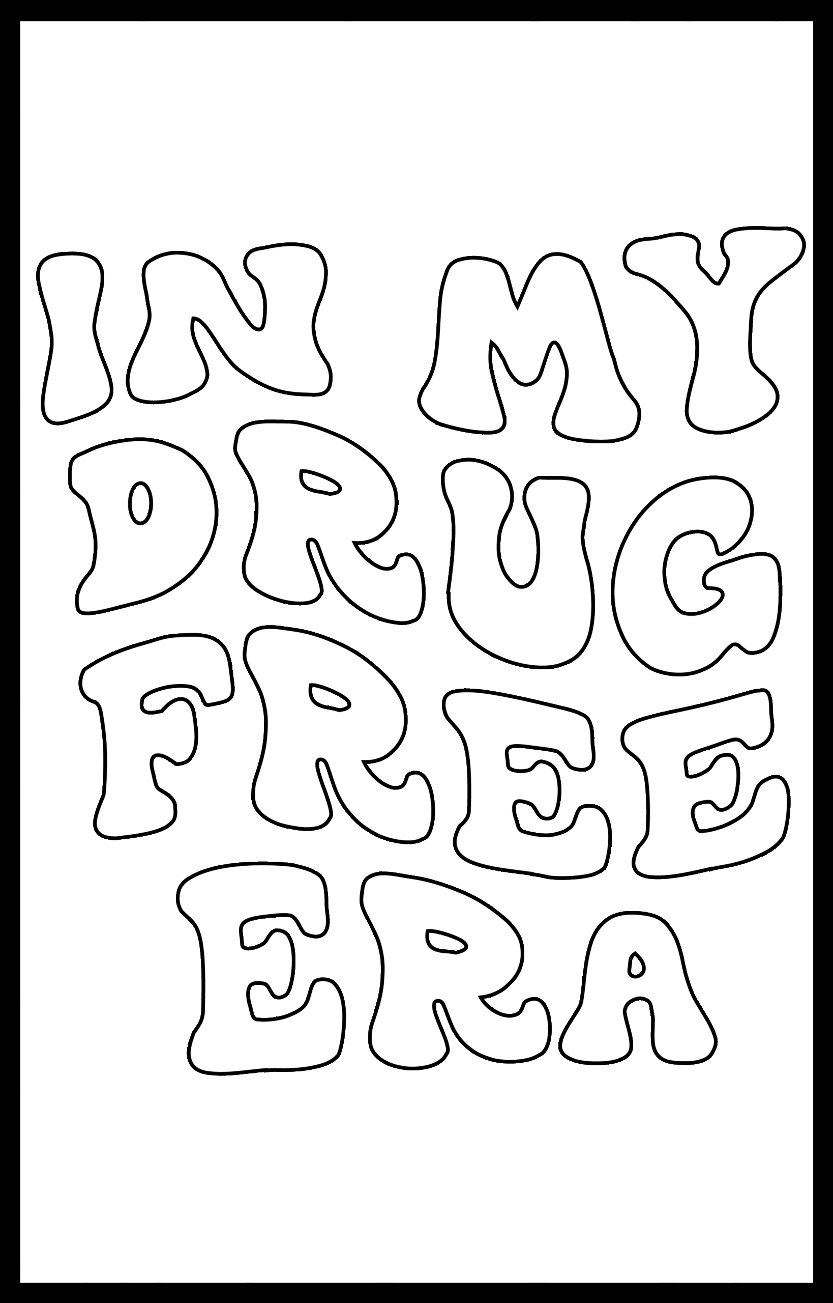 Red Ribbon Week Awareness Large Collborative Poster In My Drug Free Era October Made By Teachers