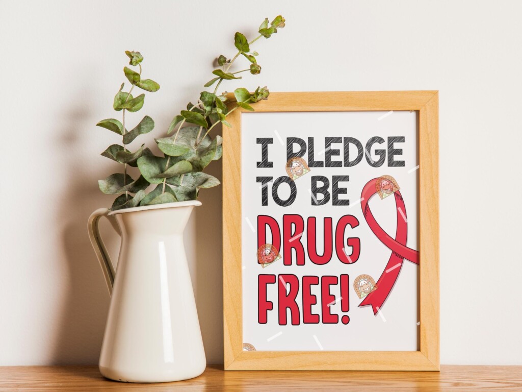 Red Ribbon Week Signs Printable Red Ribbon Week Poster Red Ribbon Week Decor Red Ribbon Week Card Red Ribbon Week Ideas Say No To Drugs Etsy