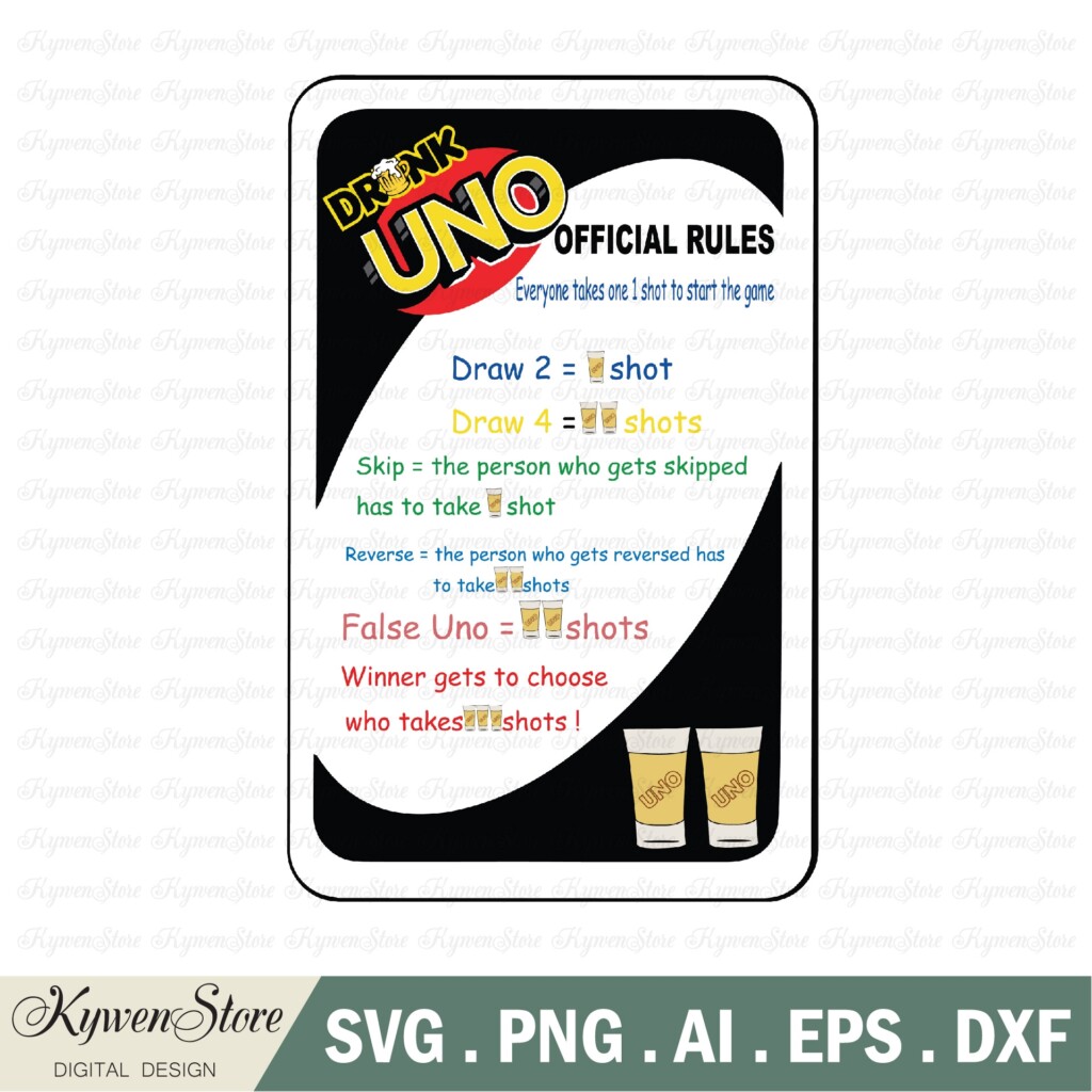 Uno Svg Uno Drunk Logo Uno Card Svg Uno 2023 Svg Uno Lov Inspire Uplift